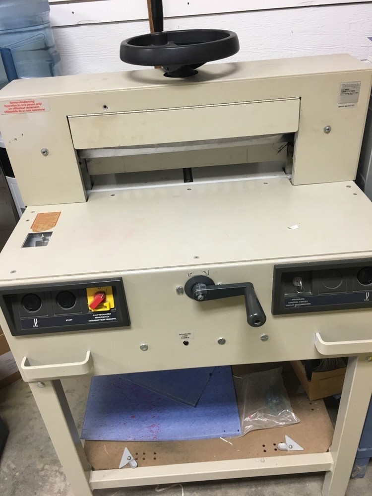 Triumph paper cutter 18" cut