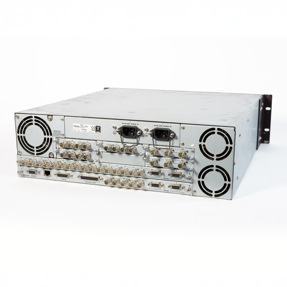 FOR-A HVS-350HS 1.5 M/E Switcher and Frame