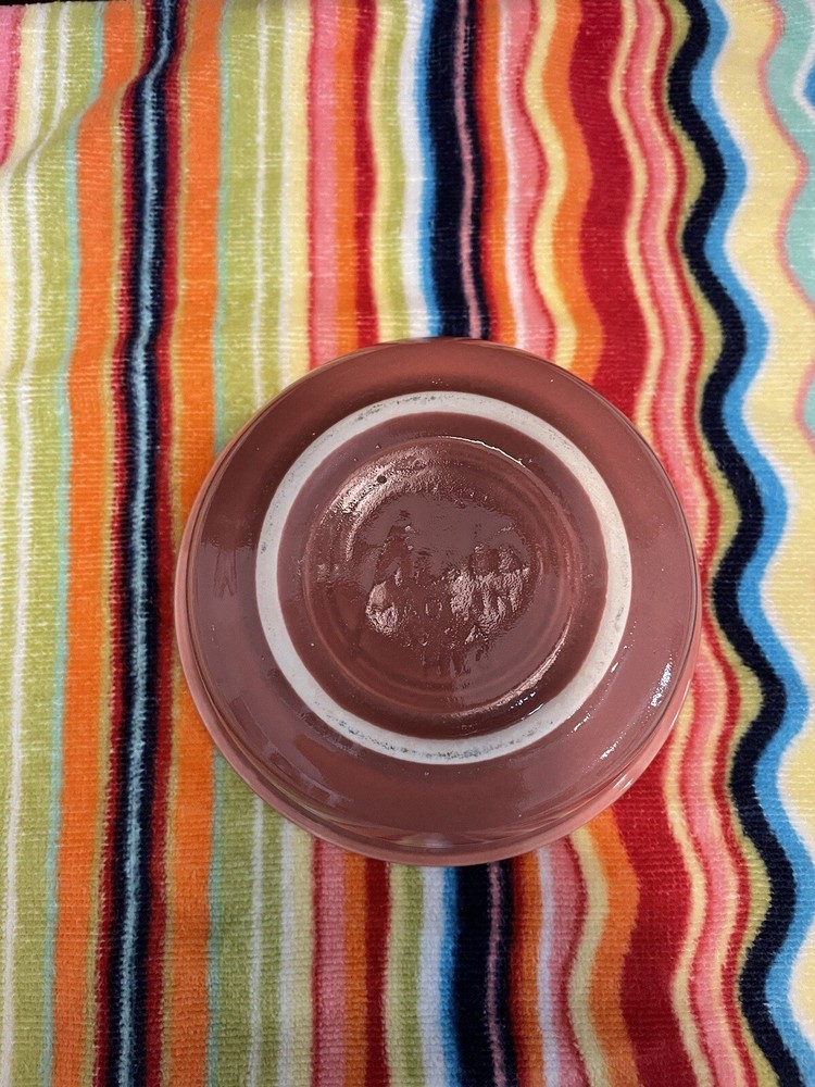 Fiesta Fruit Bowl 4 3/4 Inch Rose Vintage Pristine Condition