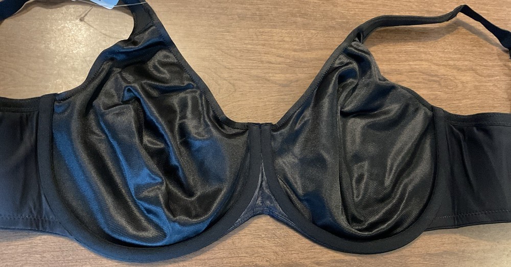 Soma Stunning Support Unlined Underwire Minimizer Bra Black Size 38DD NWT