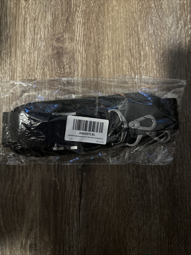 MOSISO Adjustable 56 Inch Shoulder Strap Black