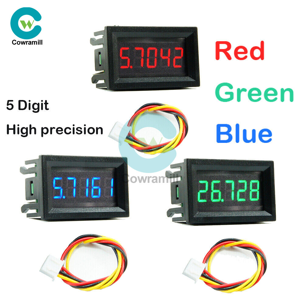 DC0-33V 0.36 inch LED Display Three-wire Five-digit High-precision Voltmeter