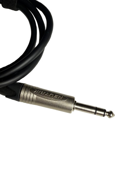 Mogami TRS Patch Cable 2 FT - Neutrik NP3X | Custom Built
