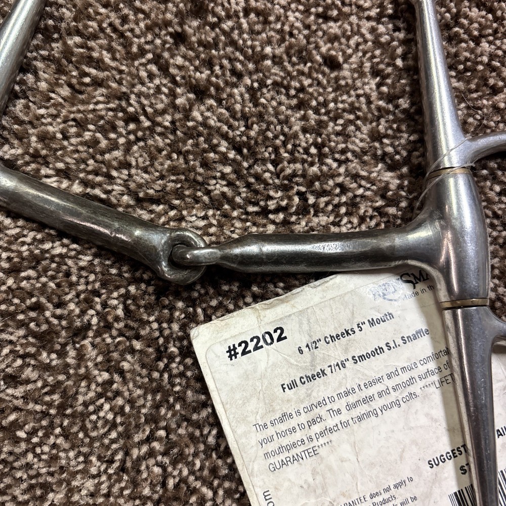 Reinsman 2202 Snaffle Full Cheek