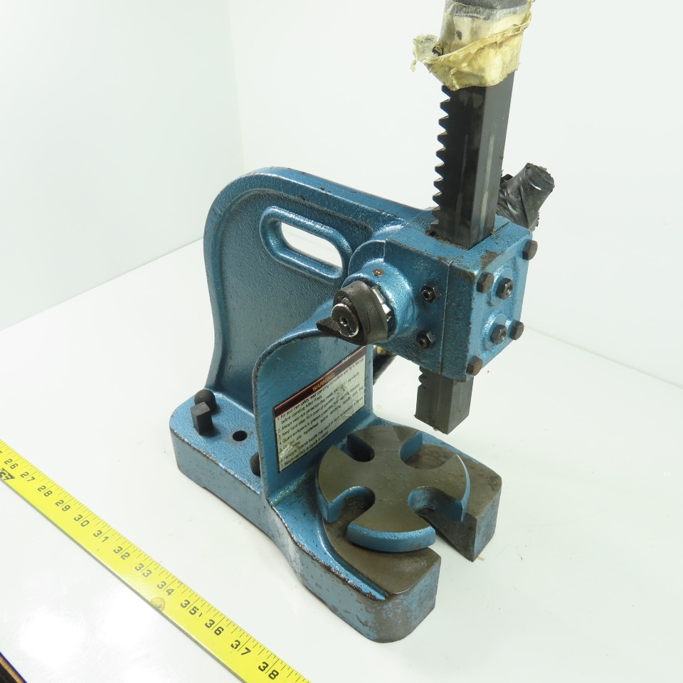 No. 1 Mandrel Bench Mount Arbor Press 4" Throat