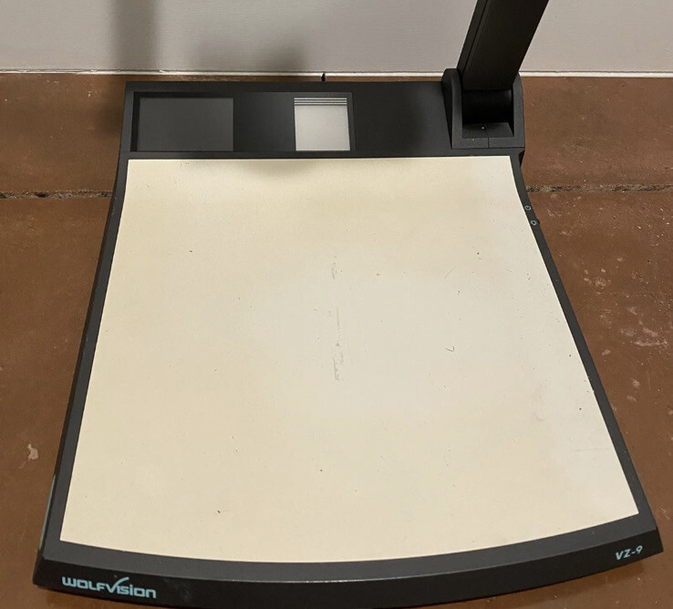 WolfVision VZ-9 Projector Portable Document Camera With Working Lamp
