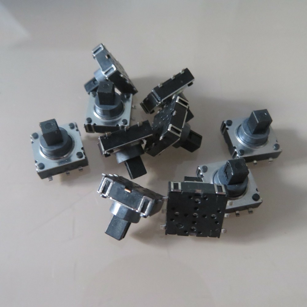 5Pcs 10x10mm 5 direction Push press Button Momentary key switch navigation SMD