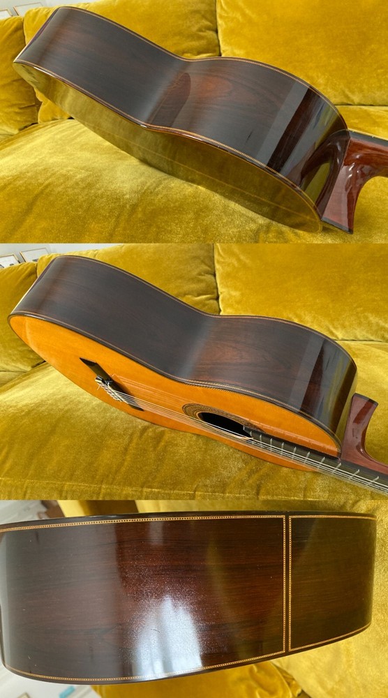 Sakazo Nakade 2000SS classical guitar 1971 – solid, braz rw, carved, signed