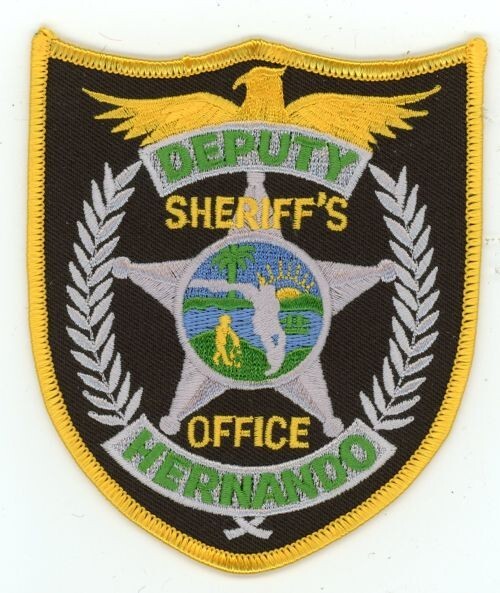 FLORIDA FL HERNANDO COUNTY SHERIFF NICE SHOULDER PATCH POLICE
