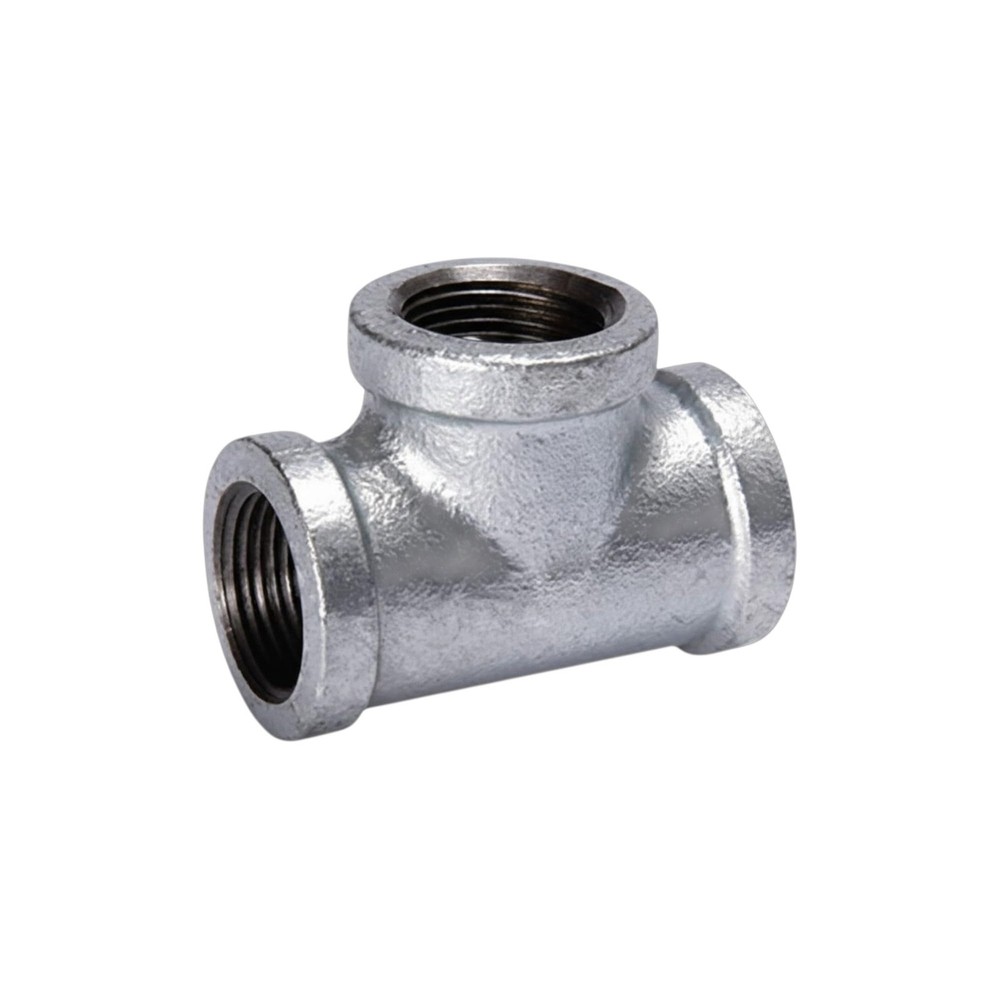 Tee Galvanized 3/4 In inch, color