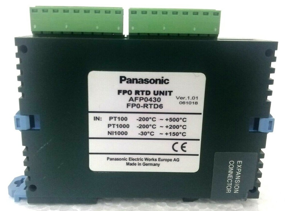 Panasonic AFP0430 | FP0 RTD Unit | FP0-RTD6