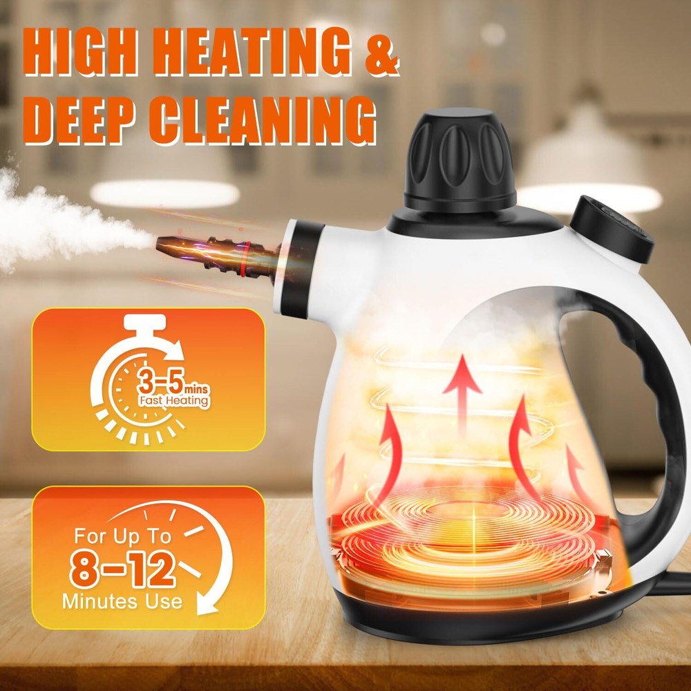 Handheld Pressurized High Cleaning Steamer Portable Home Accessories Machine