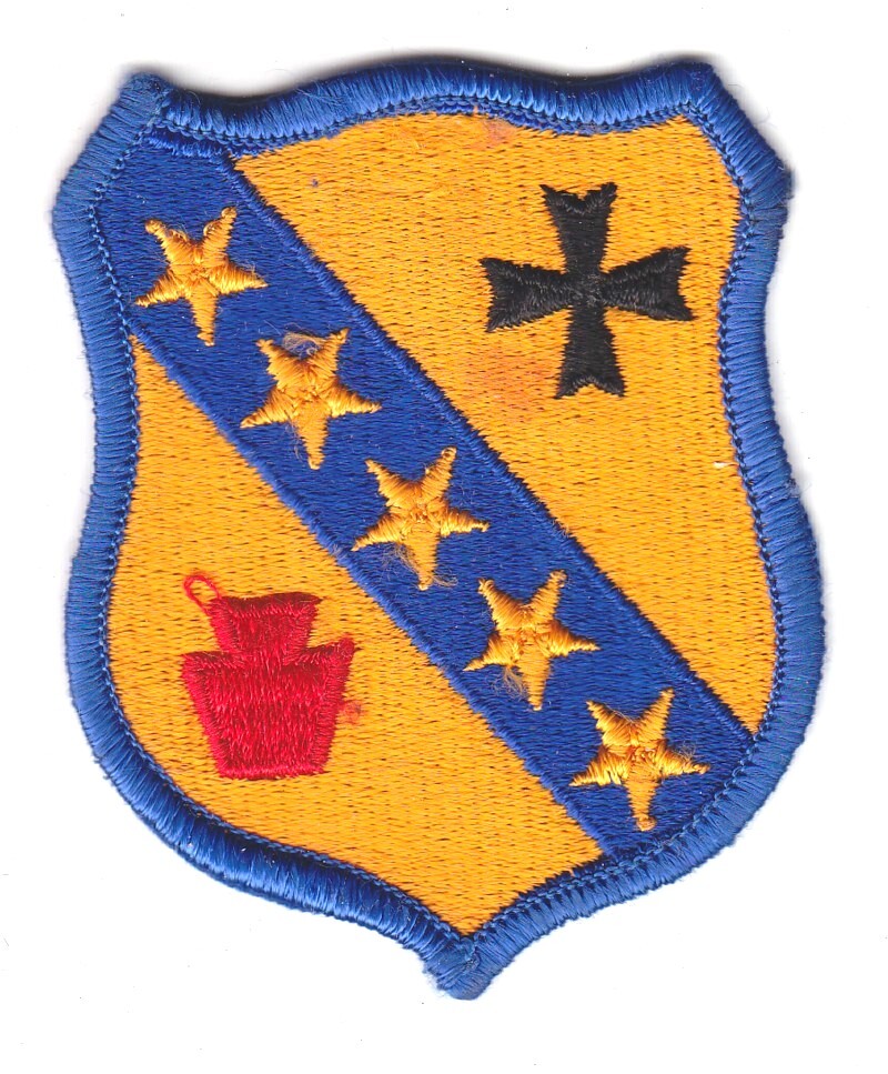 Army Patch: 104th Armored Cavalry Regiment - merrowed edge