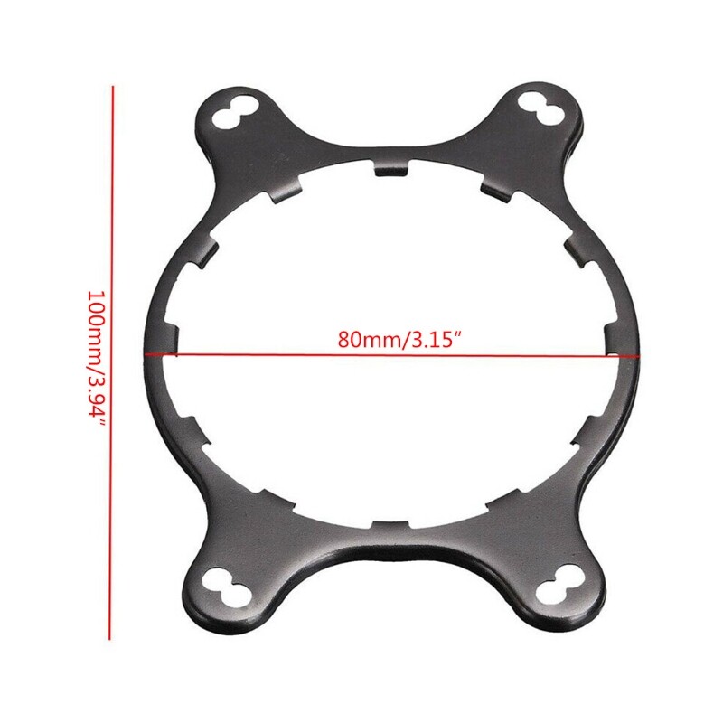 Back Plate Sturdy CPU Fan Bracket Support Stable Holder Radiator Mount For AM4