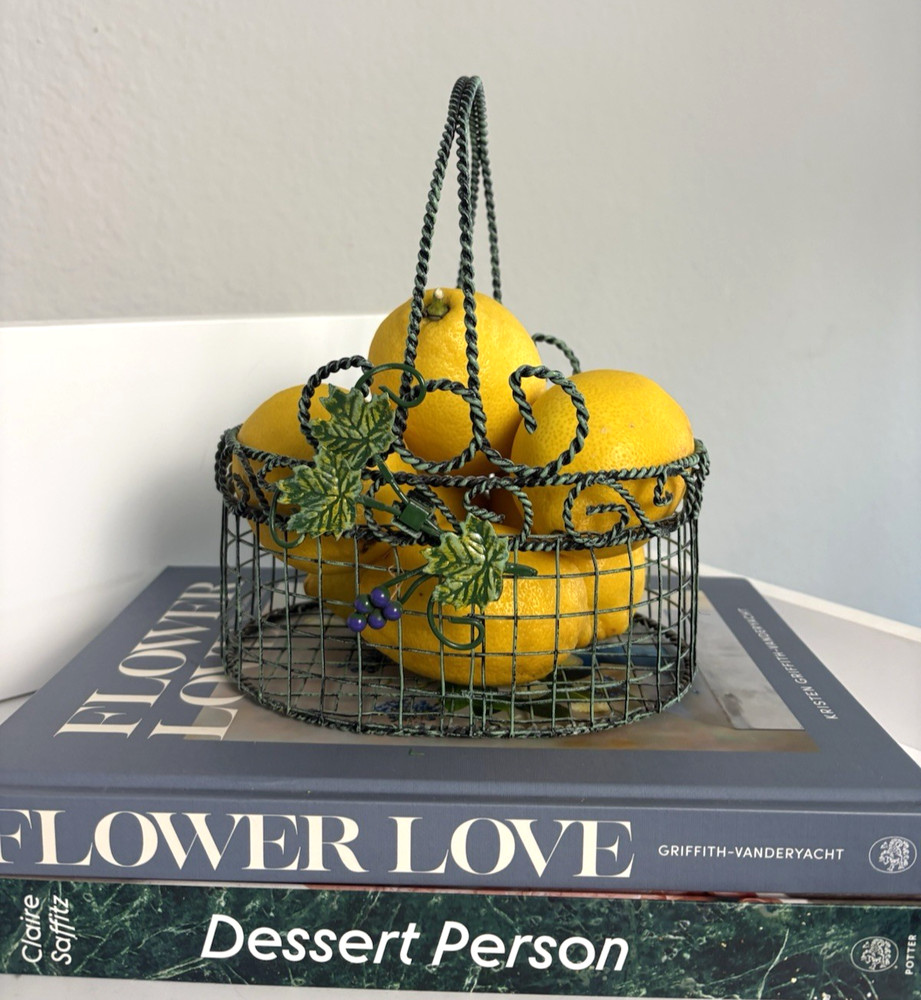 Cute Decorative Grape Basket