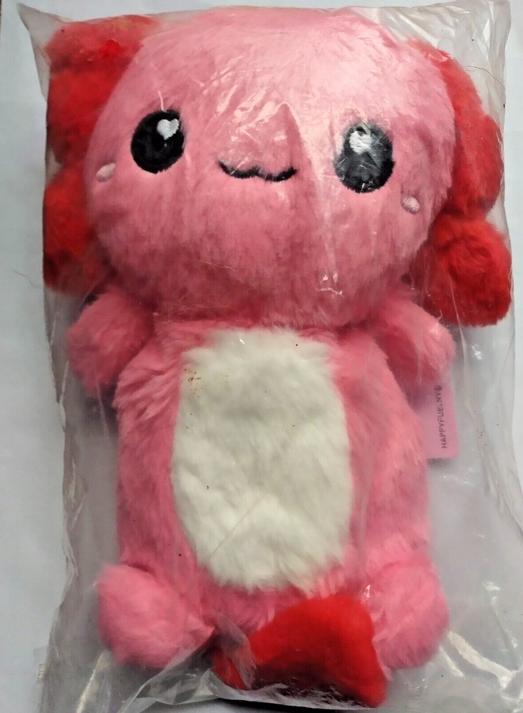 Cherry the Axolotl plush heating pack or cold pack / microwavable