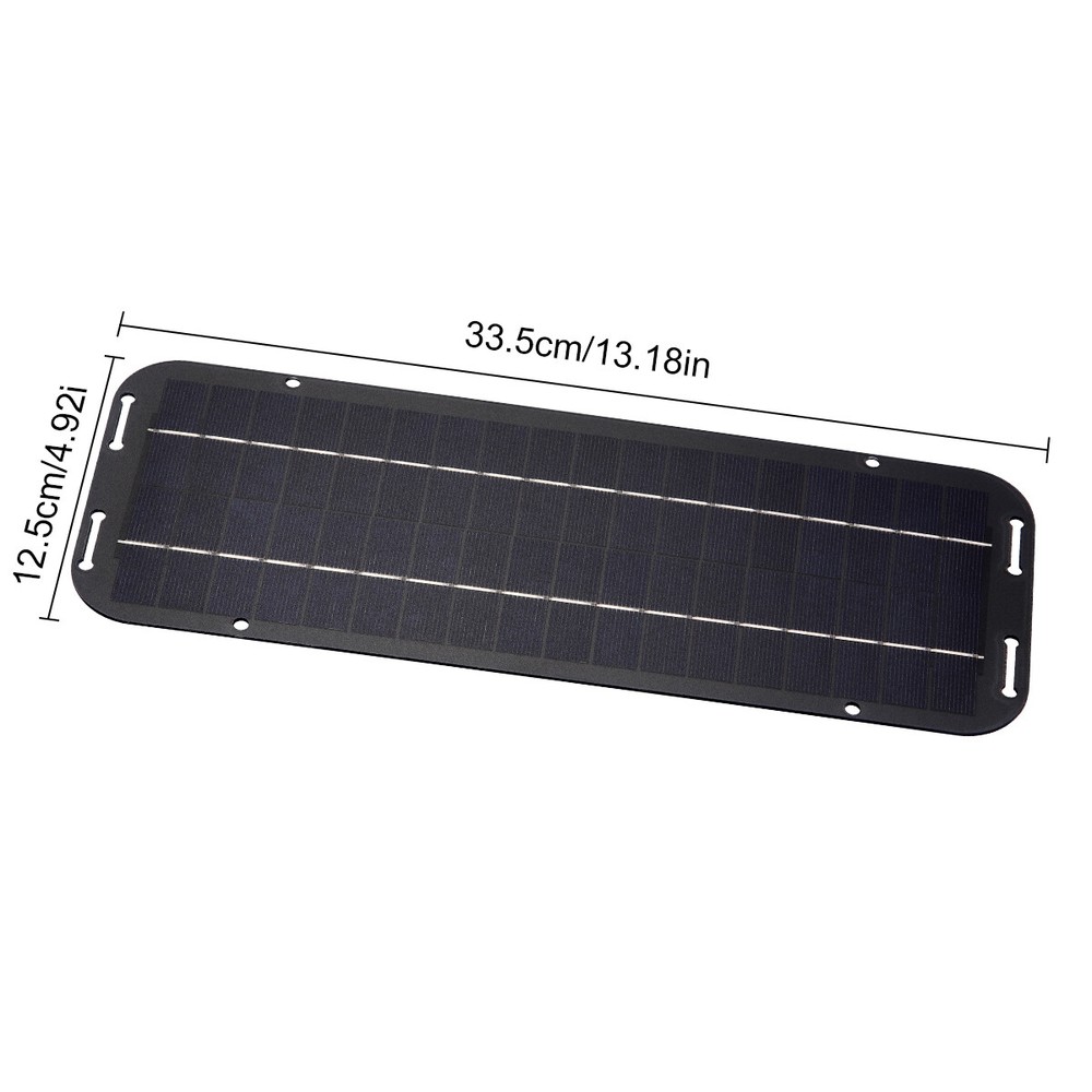 2 Sets 30W Solar Panel Kit Waterproof Trickle Charger Battery Powered for RV Car
