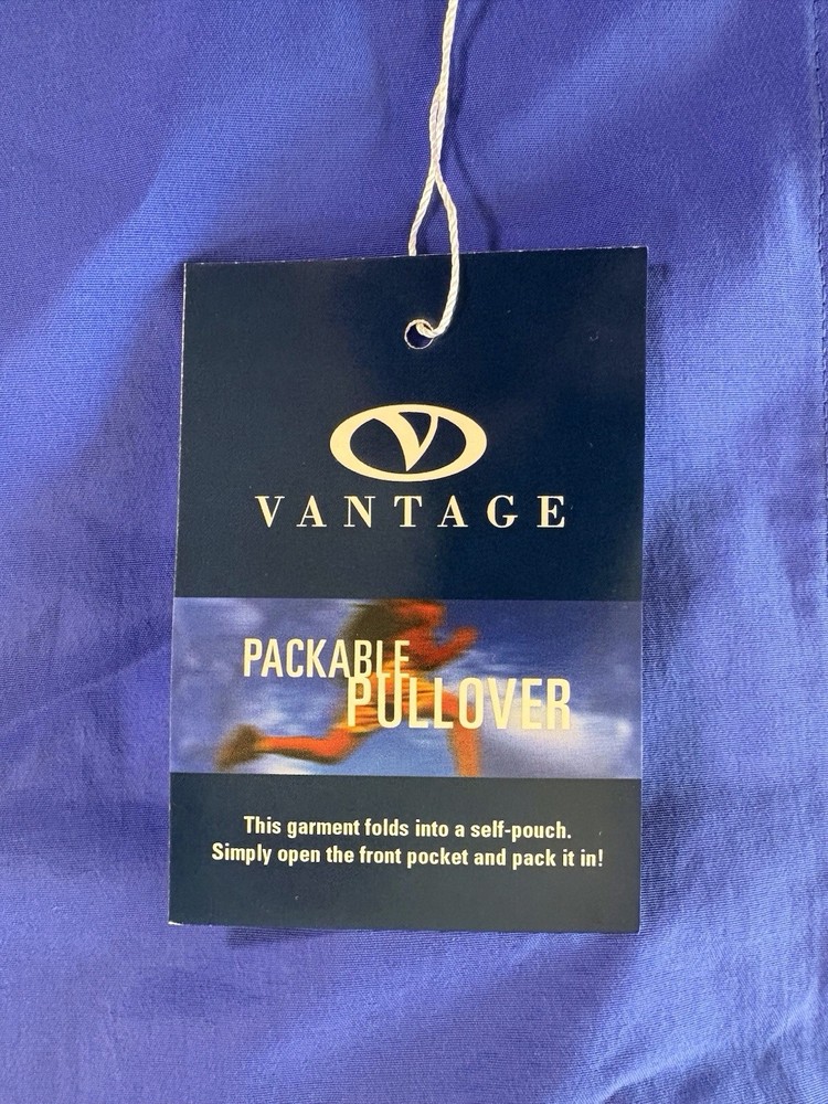 Creative Memories Coat Wind Breaker Jacket Size Medium Packable Pullover NWT