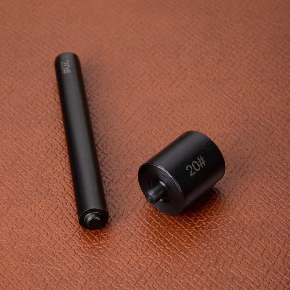 Eyelets Setting ToolSmooth Black Grommet Installation Tools Rivets Setter Too...