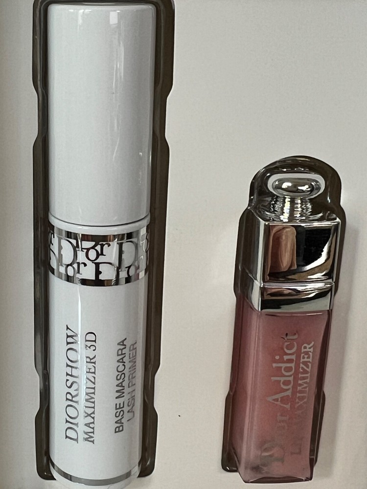 Dior LIMITED EDITION Backstage Box W/Mirror 3D Maximizer & Lip Maximer AUTHENTIC