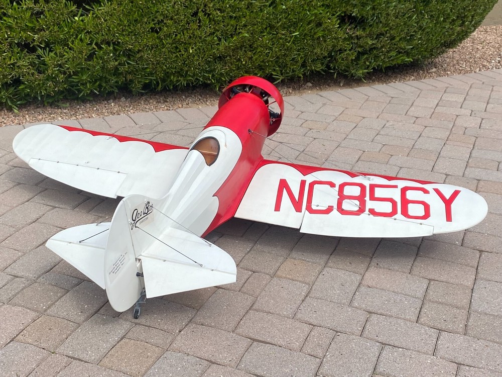 ikon n wst models Gee Bee model E RC Racer Plane Man Cave