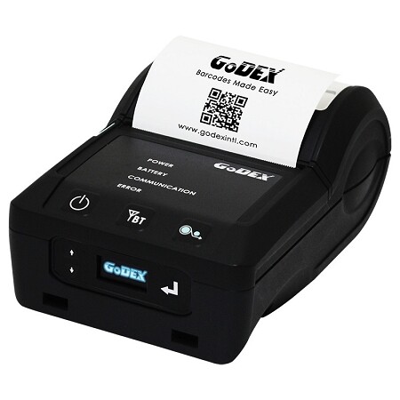 Godex MX30i  Mobile 3" Direct Thermal Printer USB, Serial, Wifi, BT