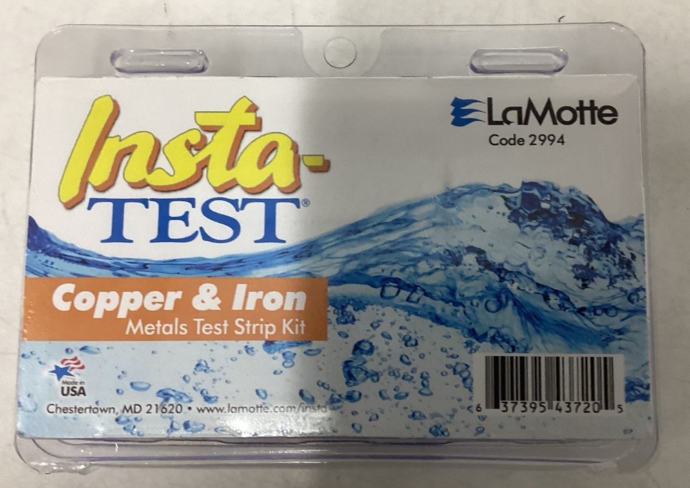 INSTA-TEST..TEST STRIP KIT MULTI FACTOR  0-3 PPM COPPER RANGE