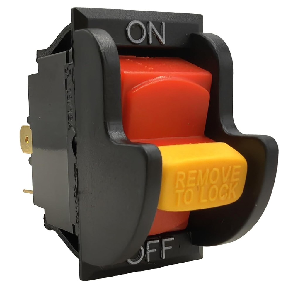 SW7B On-Off Toggle Switch 2 Prong, Replacement for Delta Table Saw, Drill Press,