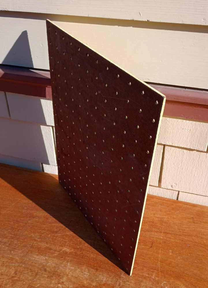 Vintage Toro Power Tools Pegboard Display - Circular Saw Accessories