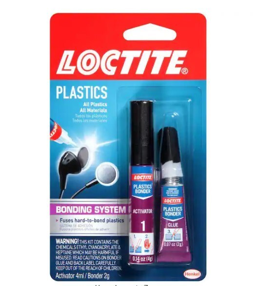 Plastics Bonding System 2g Super Glue loctite
