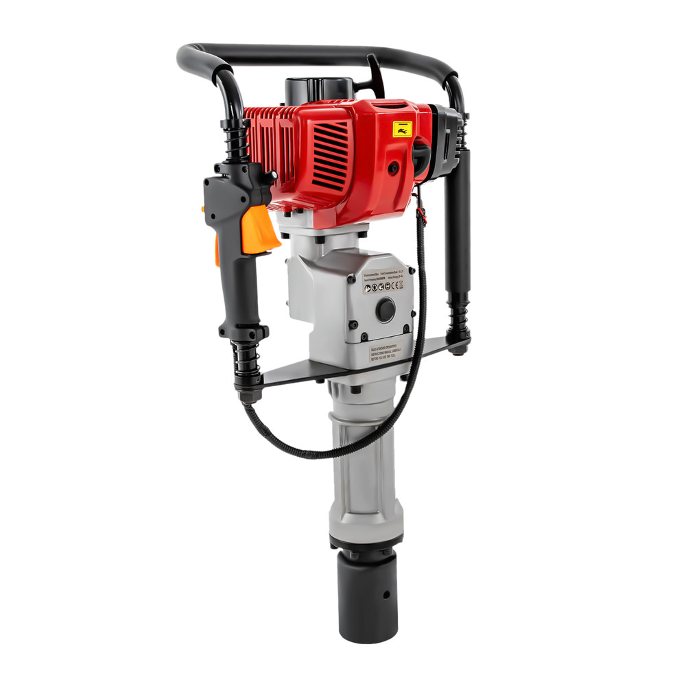52cc Gas-Powered T Post Driver 2-Stroke Fence Push Pile Driver Hammer Engine