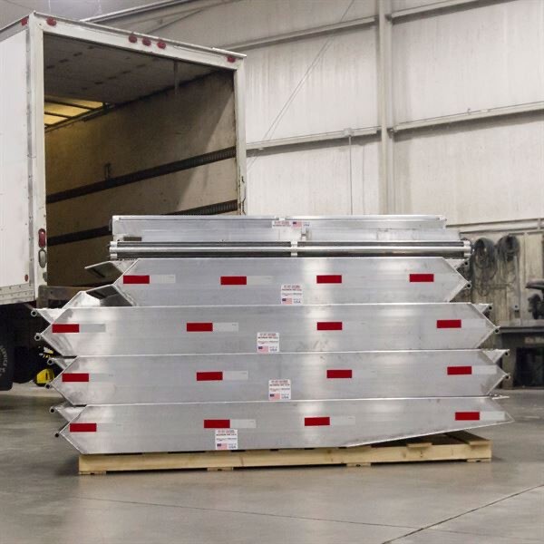 Industrial Loading Dock Yard Ramp
