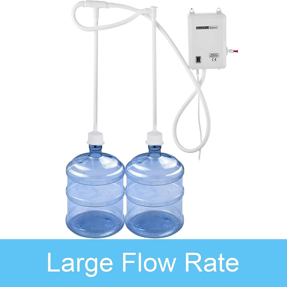 Bottled Water Dispenser Pump System, 2X5 Gallon Dispensing System, Automatic Ele