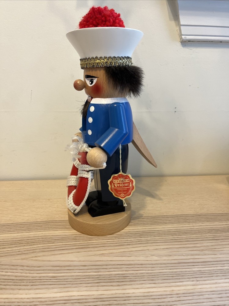 Original Steinbach 12" Sailor Christmas Nautical Nutcracker Handmade Germany