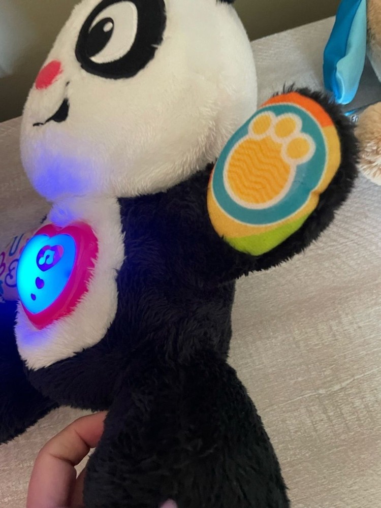 Winfun Learn with Me Panda Pal educational plush toy interactive learning bear