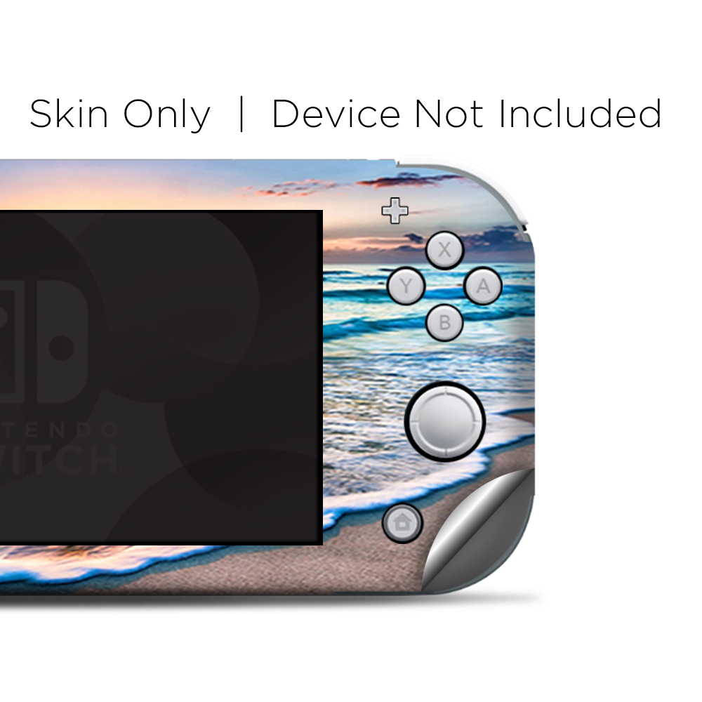 Skins Decals wrap for Nintendo Switch Lite - sunset on beach
