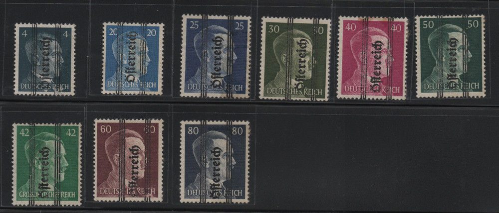 Austria_Stamps_Graz_Issue_1945_collection_Osterreich_overprint