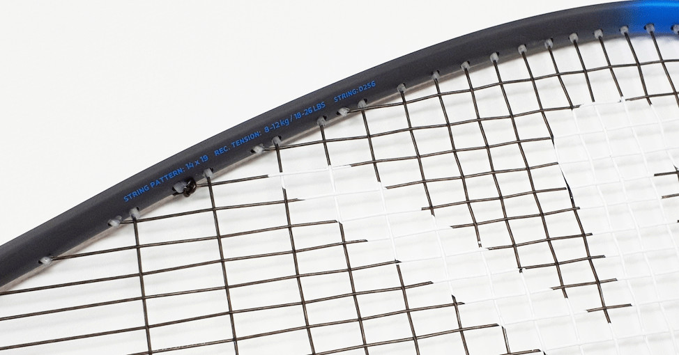 SALMING SQUASH RACKET CANNONE (Black/Blue)