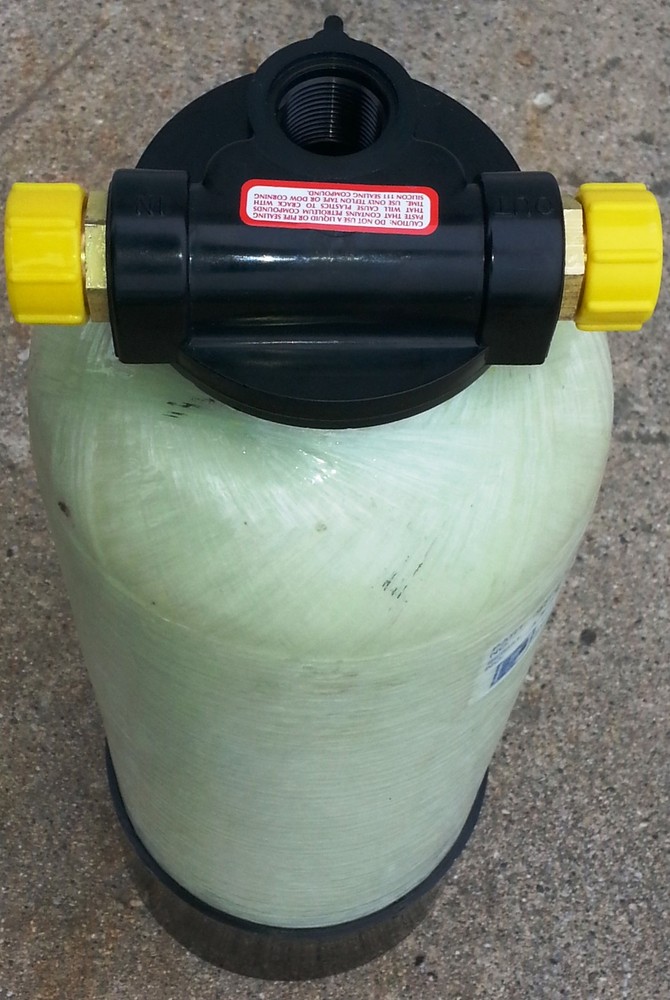 Mobile Soft Water Portable Manual Softener 3.2Kgr Shorty-RV & Other Tight Uses