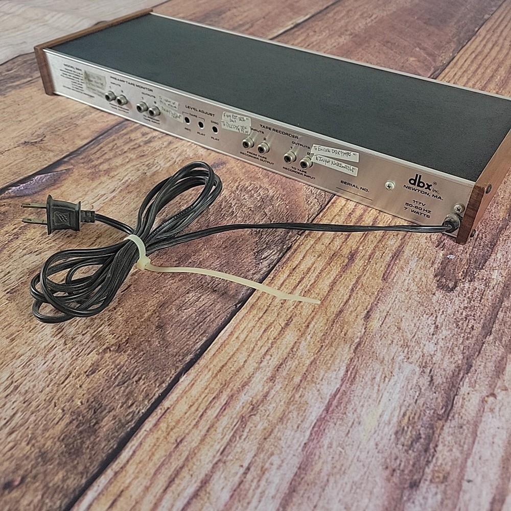 DBX Model 224 Type II Tape Noise Reduction System - WORKING