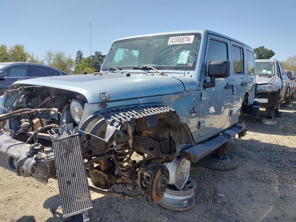 LEFT REAR DOOR WINDOW REGULATOR OEM 2017 JEEP WRANGLER