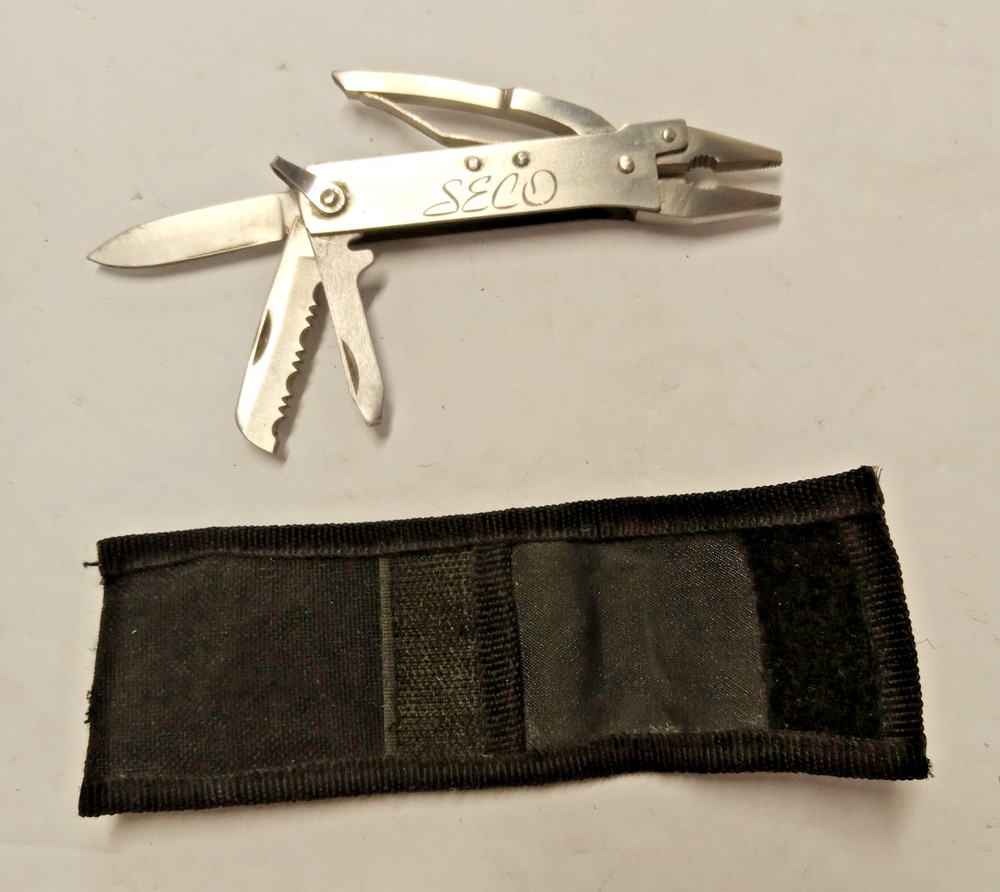seco multitool with pouch preowned quick ship