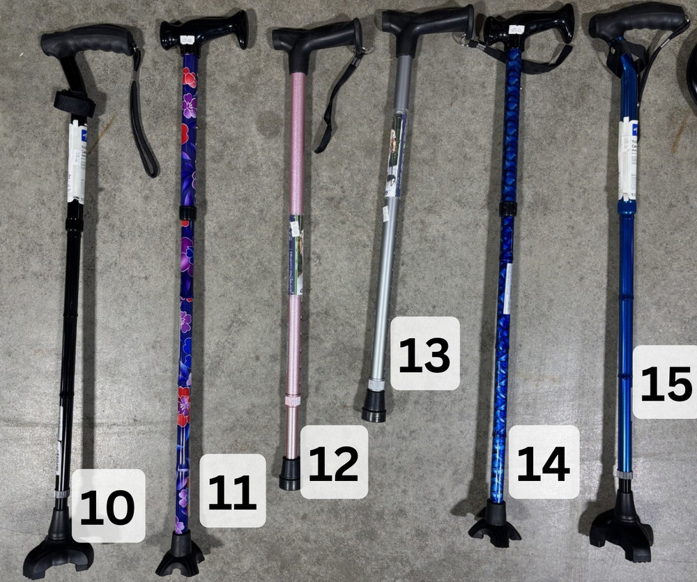 Standard Canes (have quad canes available) NEW