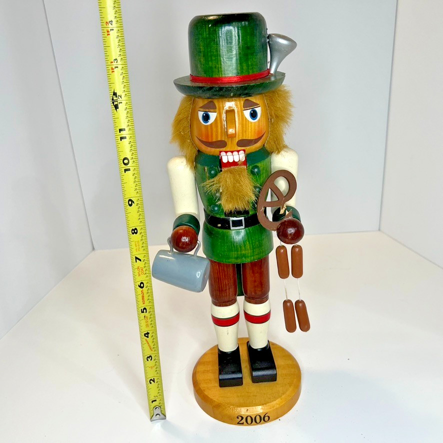 Nutcracker Oktoberfest Beer Stein 14" 2006
