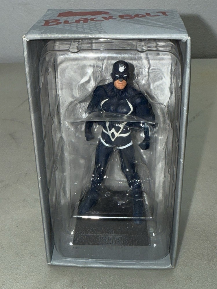 Marvel Comics Black Bolt #65 Die Cast Figure Eaglemoss 2008 AXK/4367