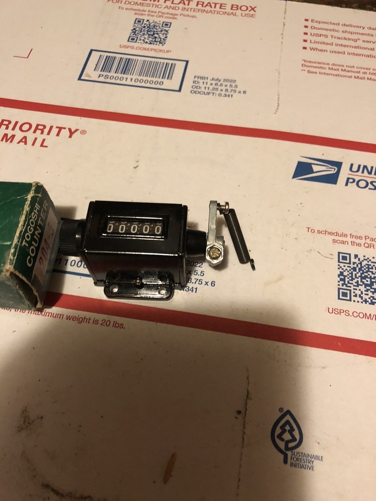 NOS TOGOSHI COUNTER 204-5 Fully Functioning Counter