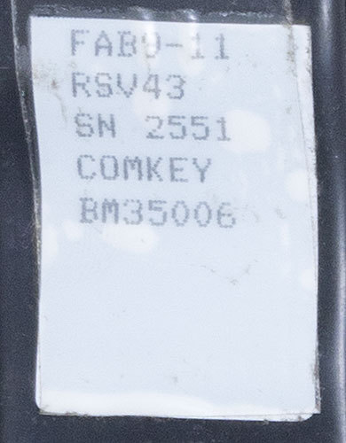 PRI Automation/Brooks BM35006/G Robot Teaching Pendant/Controller/Keypad/Key Pad