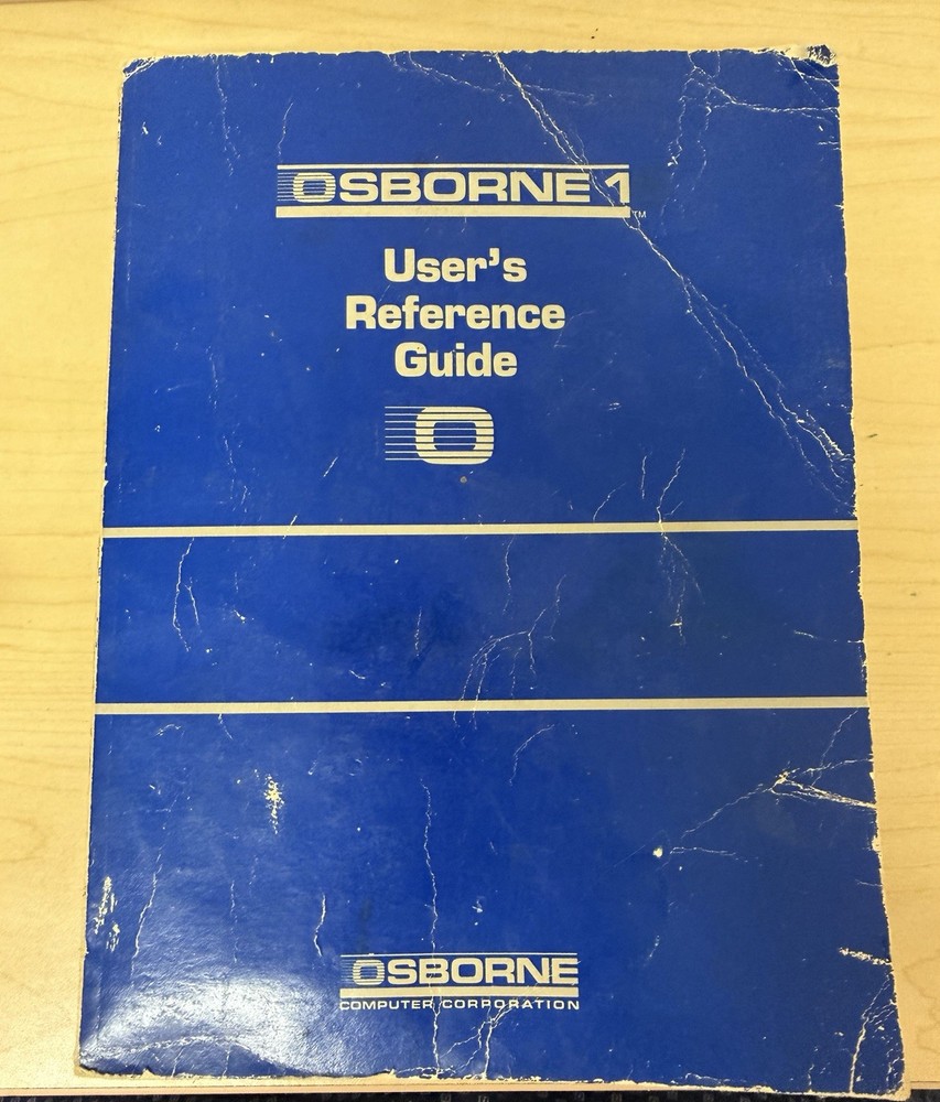 Osborne 1 User’s Reference Guide