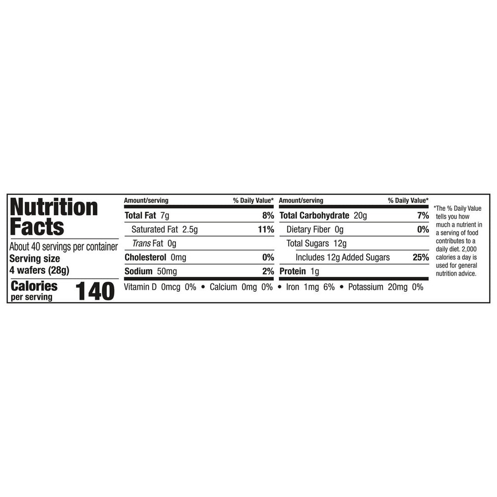 Keebler King Size Chocolate Sugar Wafers Value Pack Bundle, 4.4 OZ, 9 PACK