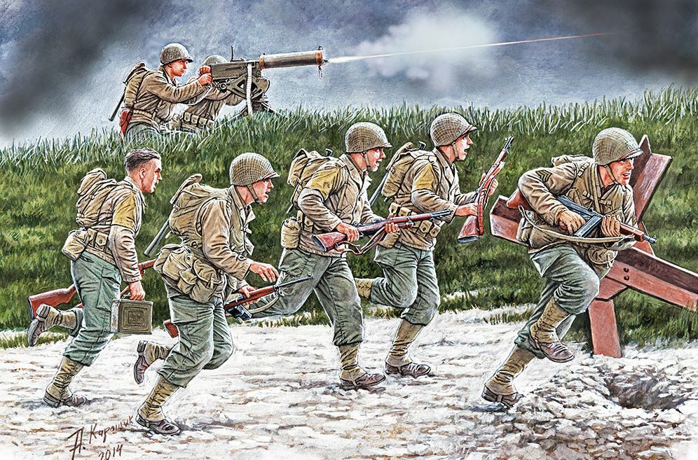 Master Box 35130 - 1/35 - "Move, move, move!!!" Operation Overlord period, 1944